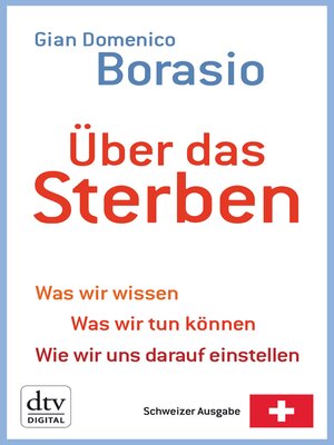 cover image of Über das Sterben